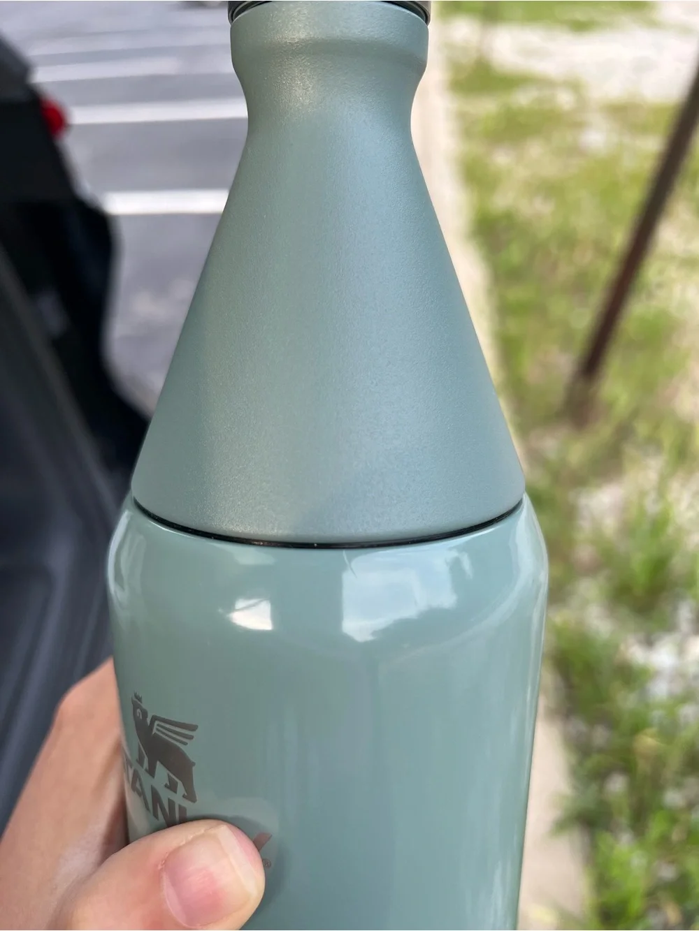 Stanley The All Day Slim Bottle in Sage Green 34oz